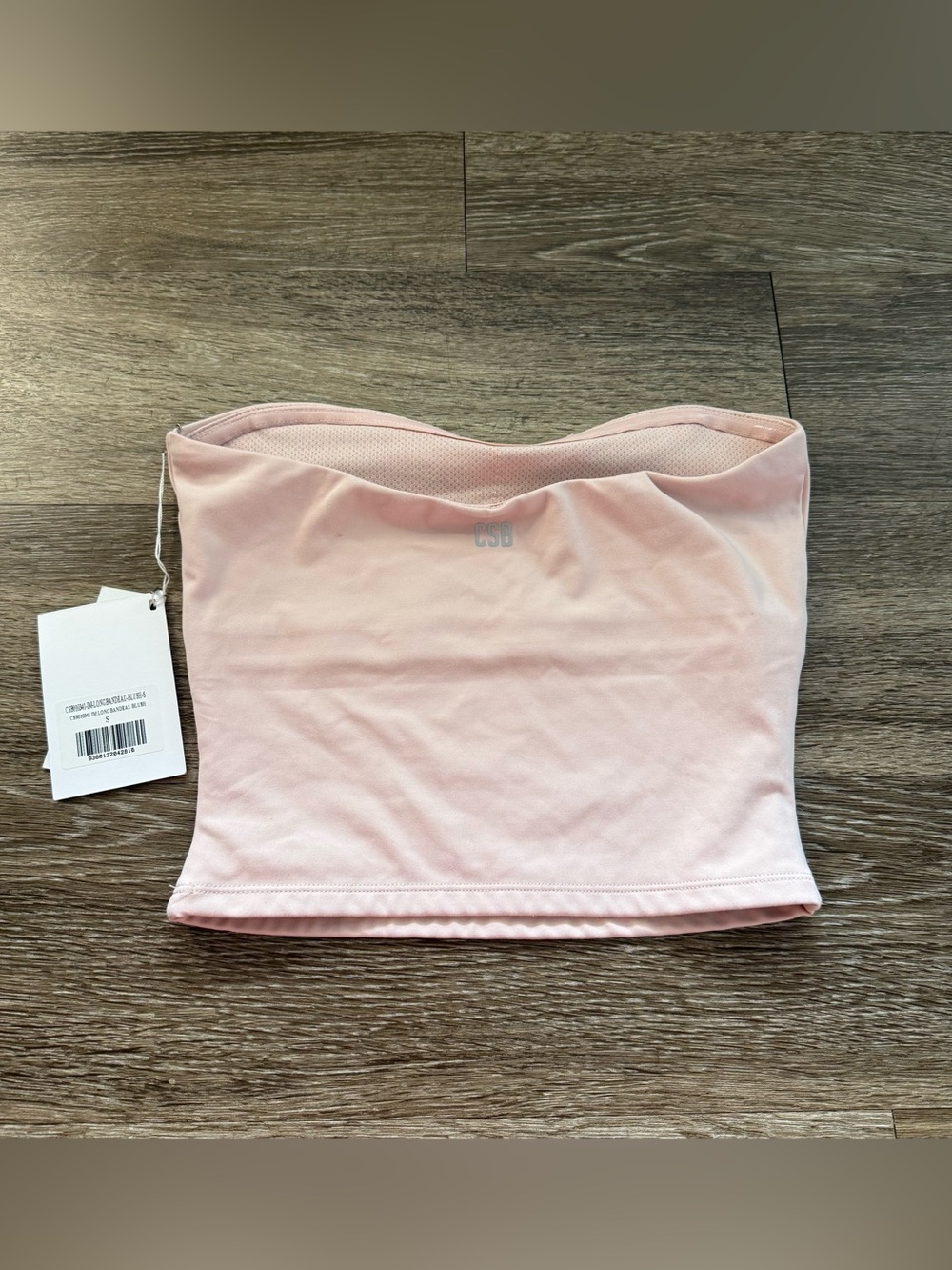 FINAL SALE NWT CSB IM Long Bandeau Blush - Picture 4 of 6